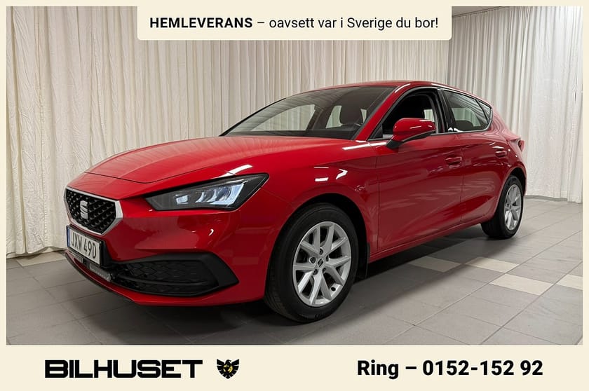 Bild 4 av SEAT Leon 1.5 TGI Style AUTO M-VÄRMARE P-SENSORER MOMS/VAT