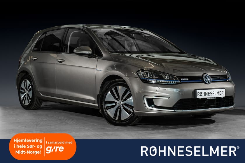 Bilde 1 av Volkswagen e-Golf Norsk EU28 Varmepumpe Acc Skinn LED Keyless CarPlay++