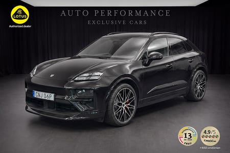 Porsche Macan Turbo 585hk Dragkrok Panorama / Hemleverans /