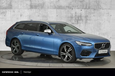 Volvo V90 T8 AWD R-Design 407 hk LUFT/KROK/HUD/KAMREA360/Plug-in