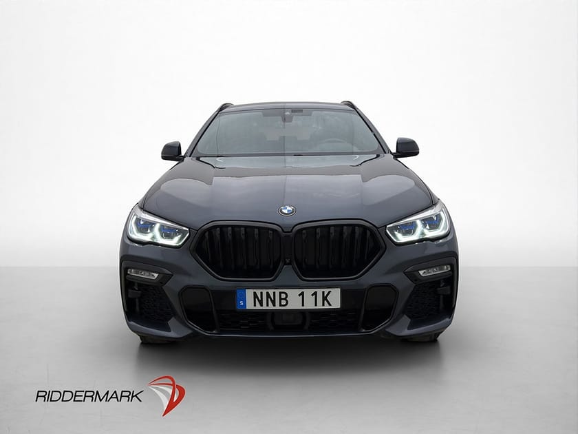 Bild 2 av BMW X6 xDrive40d M Sport Pano HUD H/K Luftfjädring Laser
