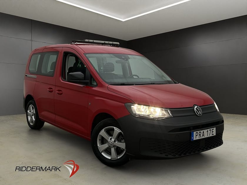 Bild 1 av Volkswagen Caddy Life 1.5TSI M/K-Värm PDC Drag Skinn Moms
