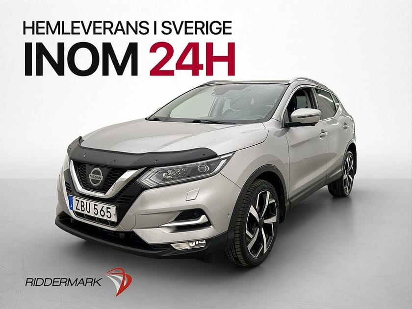 Bild 3 av Nissan Qashqai 1.6 130hk Tekna Pano 360° Navi Skinn Elstol
