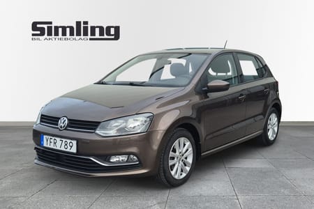 Volkswagen Polo 5-dörrar 1.2 TSI BMT Manuell, 90hk