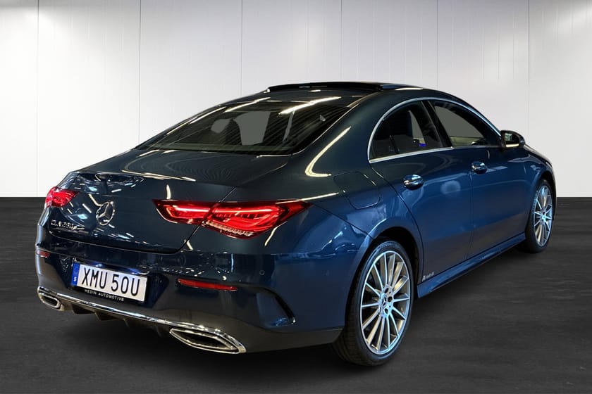 Bild 3 av Mercedes-Benz CLA 250 e 8G-DCT | AMG | Backkamera | Navi | Pano | Key-Less |