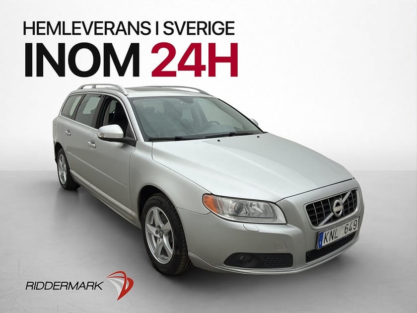 Bild 3 av Volvo V70 2.5 231hk Summum Värmare T-Lucka Dragkrok Skinn