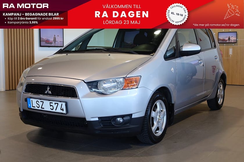 Bild 1 av Mitsubishi Colt 5-dörrar 1.3 95HK MIVEC ClearTec PDC M-Värme