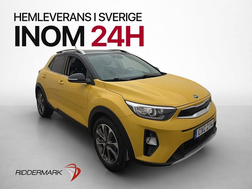 Bild 1 av Kia Stonic T-GDI Advance Plus Kamera CarPlay HalvSkinn