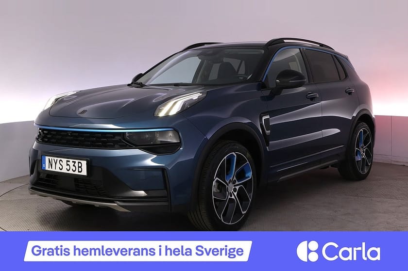 Bild 1 av Lynk & Co 01 PHEV Pano 360 Adap Farth Infinity BLIS Drag