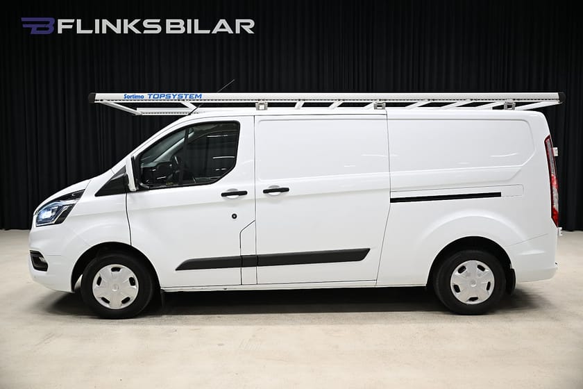 Bild 2 av Ford Transit Custom 300 130HK L2|Servicebil|Inredd|Dubbeldörr|Moms|SeUTR