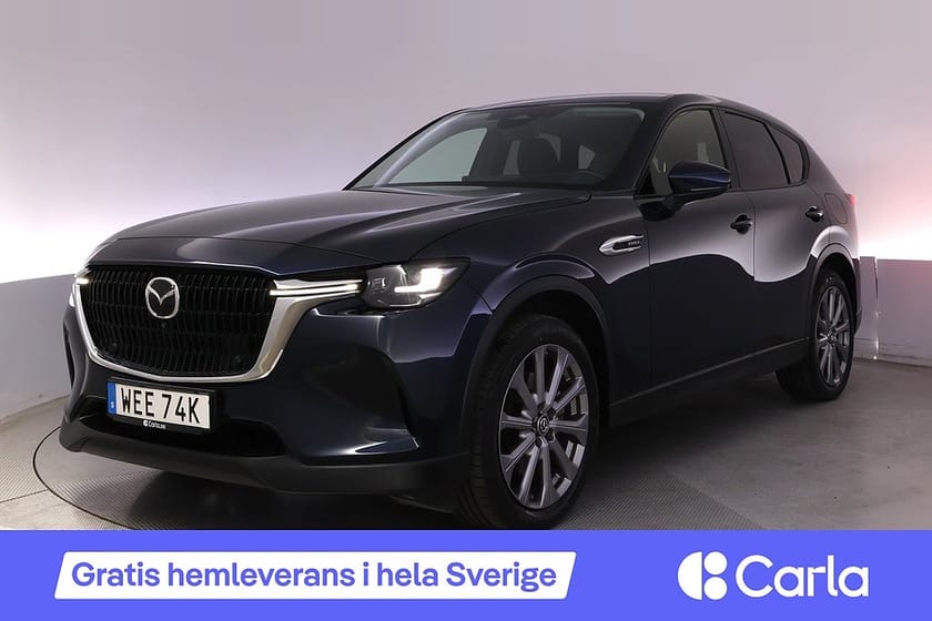Bild 1 av Mazda CX-60 PHEV Exclusive-line HuD 360 Navi Carplay BLIS