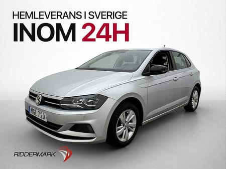 Volkswagen Polo 1.0 TSI 95hk P-Sensorer 0.47 l/mil Bluetooth