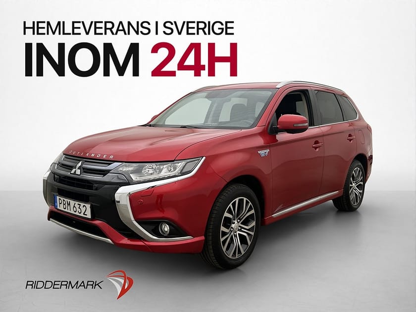 Bild 3 av Mitsubishi Outlander PHEV 203hk AWD Business 360° Skinn Drag