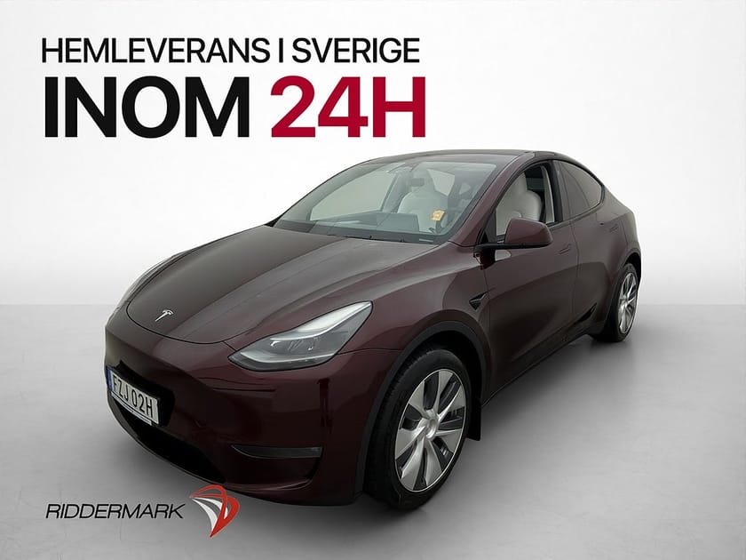 Bild 4 av Tesla Model Y Long Range AWD 514hk MOMS Adp-fart Pano