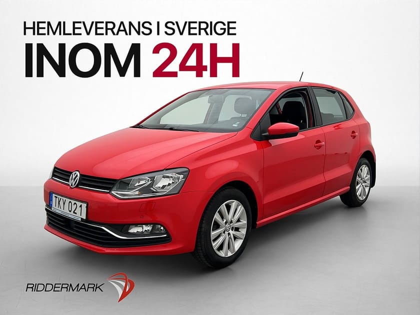 Bild 3 av Volkswagen Polo TSI 90hk P-Sensorer Bluetooth Farthållare