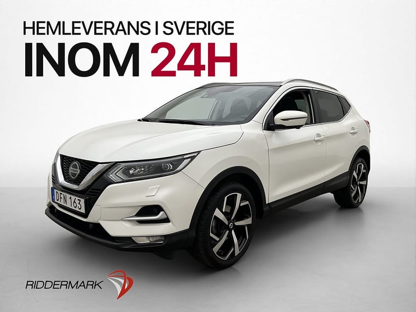 Bild 3 av Nissan Qashqai 1.3 DIG-T 158hk Tekna Pano 360° Navi Skinn