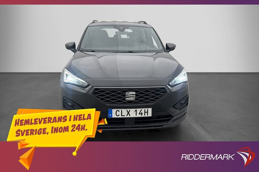Bild 2 av SEAT Tarraco PHEV FR Drag Kamera Cockpit CarPlay Rattvärme