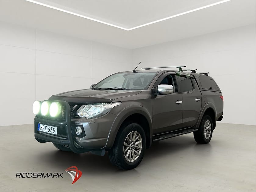 Bild 3 av Mitsubishi L200 Dubbelhytt Premium 2.4 4WD Drag B-Kamera Skinn L-Släde