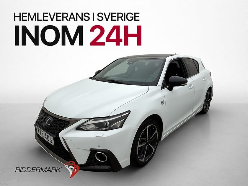 Bild 3 av Lexus CT 200h 136hk F Sport Kamera Adaptiv-Farthållare