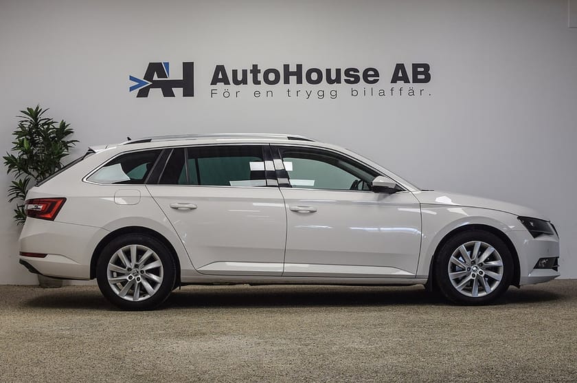 Bild 3 av Škoda Superb Kombi Skoda 2.0 TDI 4x4 190HK Drag Värmare Canton Skinn