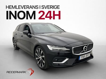 Volvo V60 T6 AWD 310hk Inscription Pano H/K Läder Drag