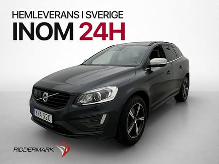 Volvo XC60 D4 AWD Classic R-Design VOC H/K Pano Kamera Skinn