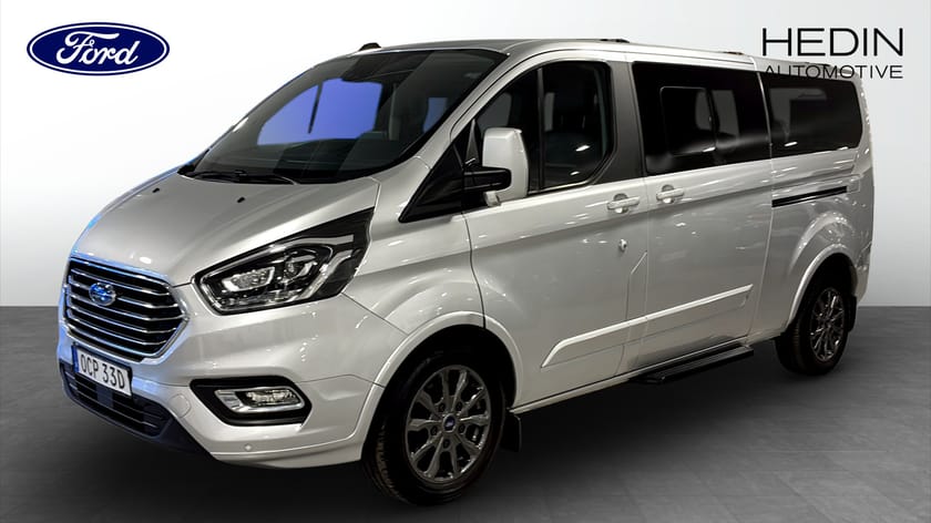 Bild 1 av Ford Tourneo Custom 320 Titanium L2 2,0 EcoBlue 185hk Automat 8-Sits