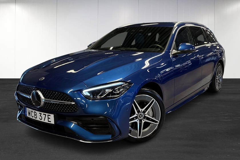 Bild 1 av Mercedes-Benz C 300 T e 9G-Tronic  | AMG | Drag | CarPlay | Minnespaket | Akustik