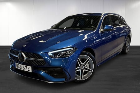 Mercedes-Benz C 300 T e 9G-Tronic  | AMG | Drag | CarPlay | Minnespaket | Akustik