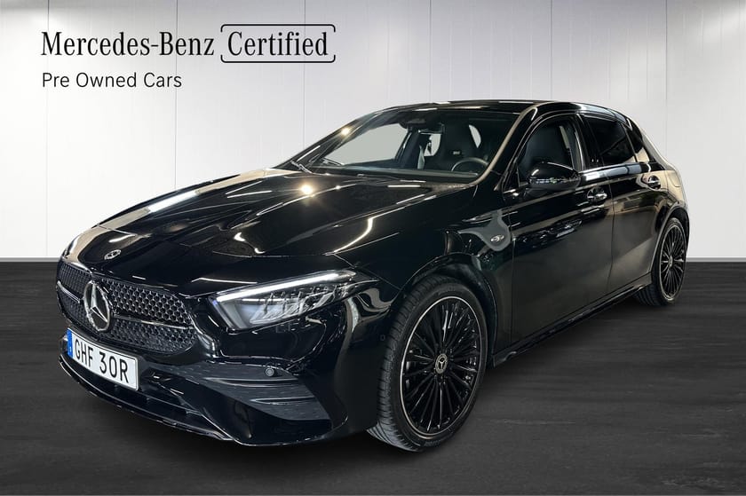 Bild 1 av Mercedes-Benz A 250 e AMG Värmare Burmester Nightpackage Keyless Moms