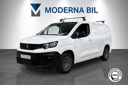 Peugeot Partner Utökad Last 1.5 BlueHDi 130hk Lång Moms Drag D-värm V-inredd B-kam