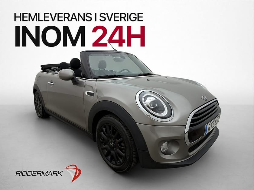 Bild 3 av MINI Cooper Convertible 136hk Pepper Keyless start Bluetooth