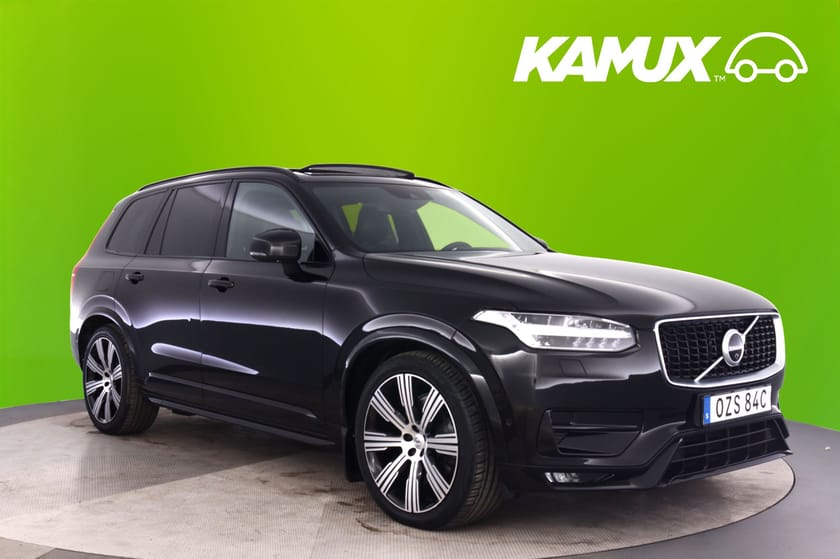 Bild 1 av Volvo XC90 7 Säten B5 AWD 7-Sits R-Design Pano B&W Luftfjäd HuD Drag BLIS