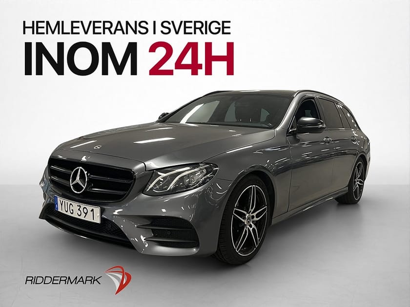 Bild 1 av Mercedes-Benz E 200 T d AMG Pano Widescreen Kamera Drag Navi