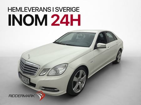 Mercedes-Benz E 200 CDI BE Skinn Bluetooth AC Farthållare