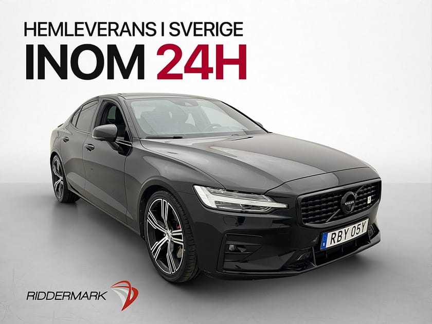 Bild 1 av Volvo S60 T5 AWD R-Design VOC H/K Värmare HUD CarPlay