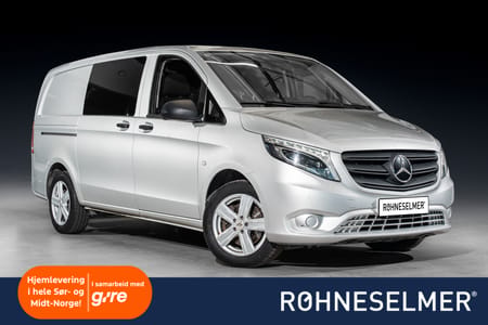 Mercedes-Benz Vito 119 CDI 4x4 3.0t |Innredning|krok|Rkam|3seter|190hk|ACC|