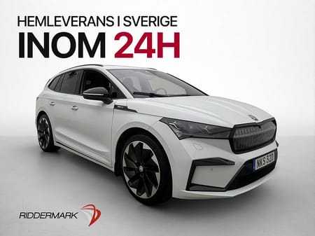 Škoda Enyaq iV 80x Skoda 265hk Sportline Pano Crystal Canton 360 Drag
