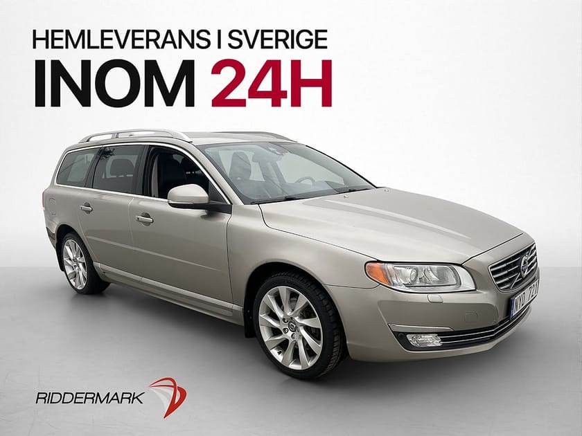 Bild 3 av Volvo V70 D5 215hk Summum D-Värmare Dragkrok Skinn Keyless