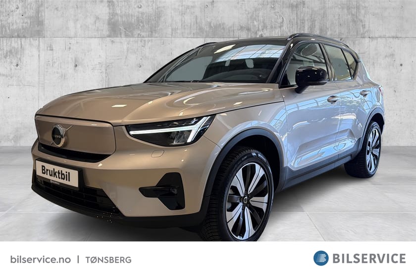 Bilde 1 av Volvo XC40 Recharge Twin motor Plus AWD H-feste/Varmepumpe/Kamera/Varmer/El.sete/ACC