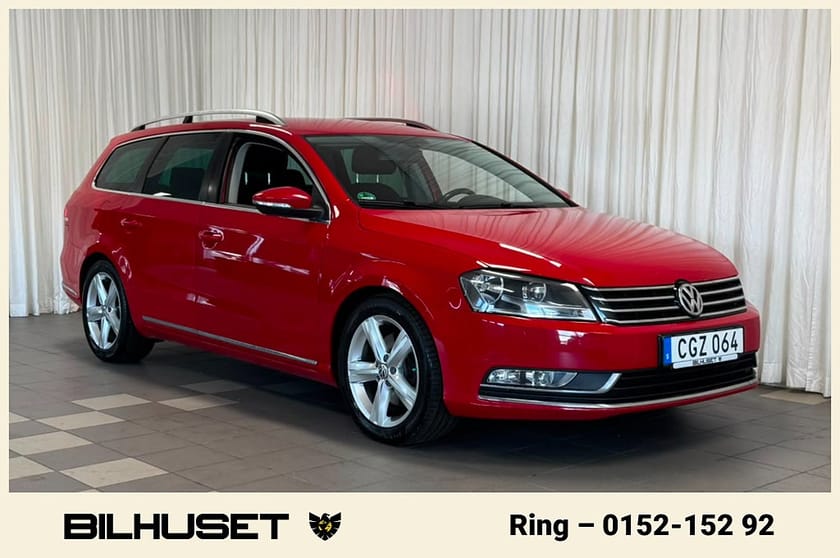 Bild 1 av Volkswagen Passat Variant 2.0 TDI DPF BMT 4Motion GT Värmare Drag Kamera