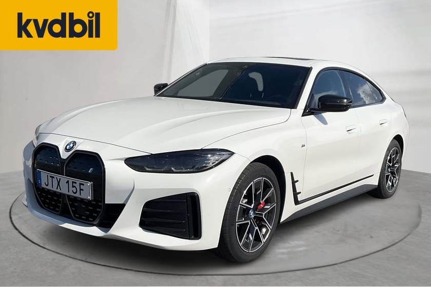 Bild 1 av BMW i4 eDrive40 Gran Coupé (340hk) M Sportpaket Pro H/K Taklucka