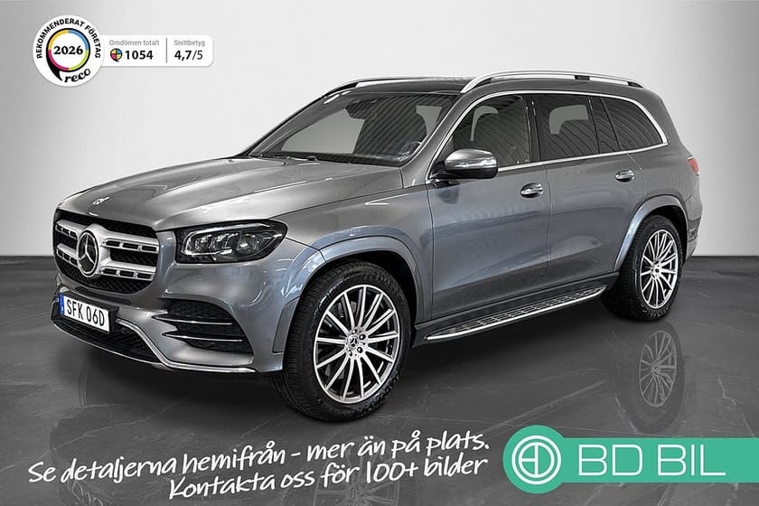 Bild 1 av Mercedes-Benz GLS 400 d 4MATIC 4M AMG / PANORAMA / BURMESTER / 7-SITS / SE SPEC