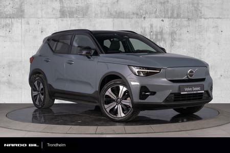 Volvo XC40 Recharge Twin motor Plus 408 hk. 8 år/200 000 Selekt garanti