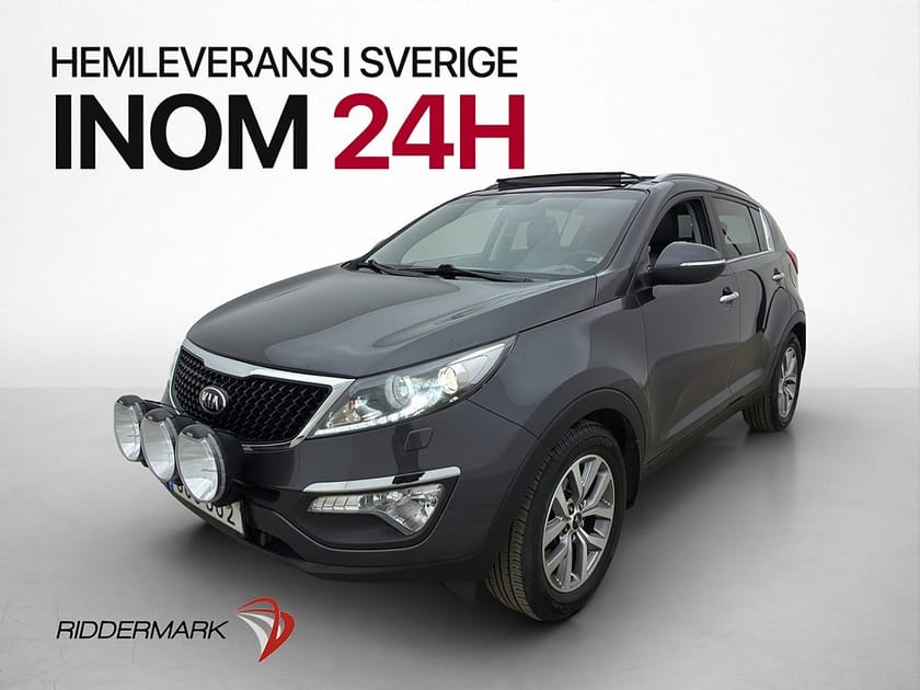 Bild 1 av Kia Sportage 115hk Special Edition Pano Kamera Skinn Drag