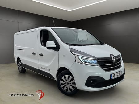 Renault Trafic Skåpbil L2 145hk Värm Dragkrok Kamera LED Farthållare