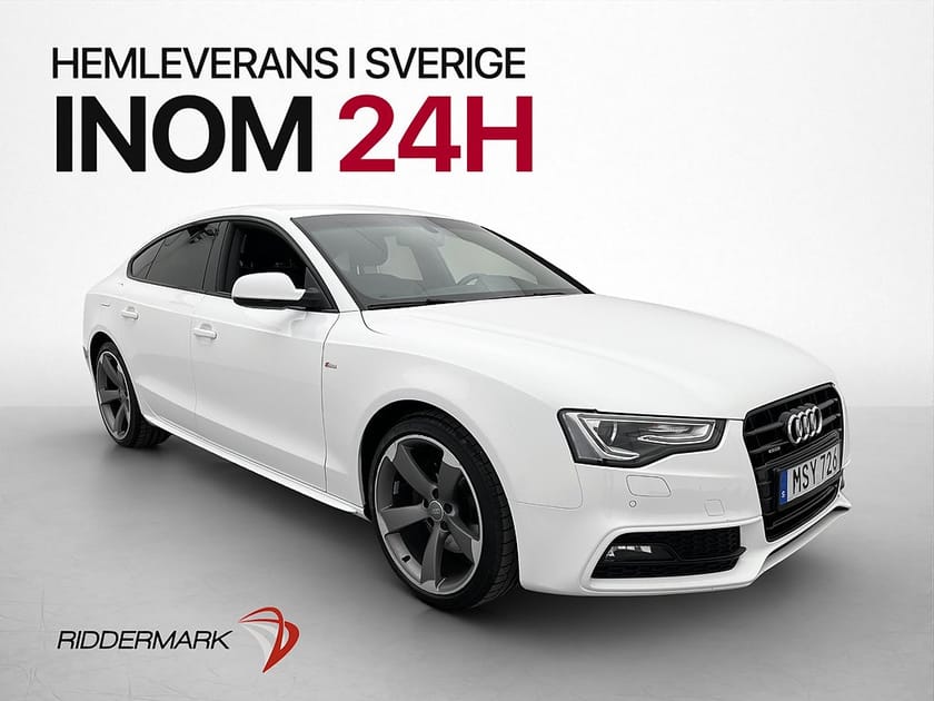 Bild 3 av Audi A5 Sportback 2.0 TFSI 225hk S-Line Läder Navi Drag