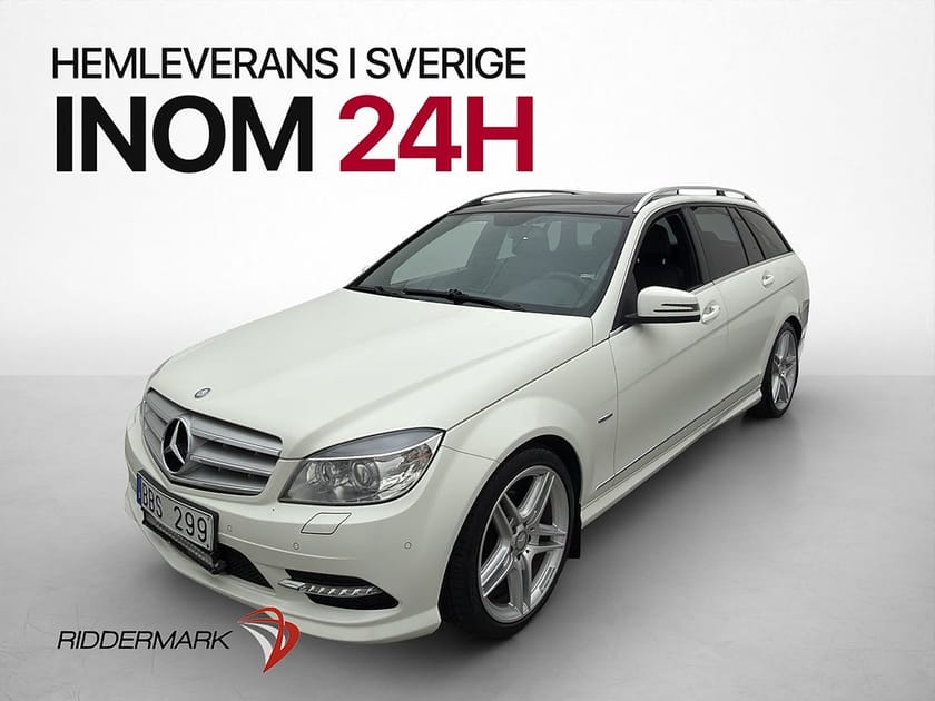 Bild 3 av Mercedes-Benz C 220 T CDI BE AMG Line Pano H/K Drag Låga Mil!