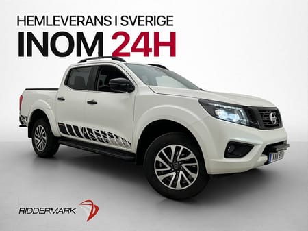 Nissan Navara Dubbelhytt N-Guard 2.3 4WD Värmare Drag 360° Diff CARPLAY