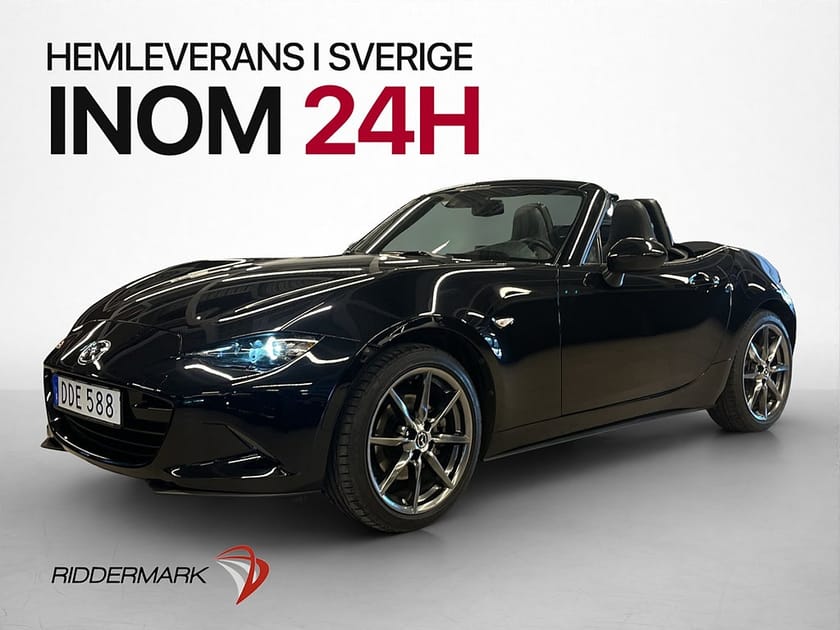 Bild 3 av Mazda MX-5 2.0 SKYACTIV-G 160hk Cab BOSE Skinn CarPlay Navi